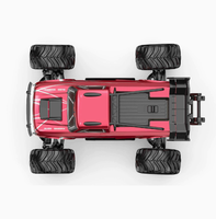 MJX 10210 Hyper Go 1/10 Little Monster Voiture télécommandée tout-terrain brushless haute vitesse avec chargeur USB, prête à l'emploi pour adultes