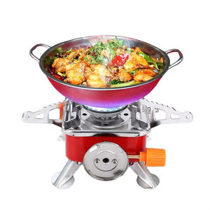 Großhandel Outdoor Butan-Gaskocher mit geteilter Struktur, <span class=keywords><strong>Mini</strong></span> Ultraleichter Klappbarer Kochbrenner - Product Image 5