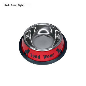 Ciotole per cani all'ingrosso in acciaio inossidabile Anti-goccia e Anti-scivolo per l'alimentazione degli animali domestici ciotole grandi ciotole - Product Image 4