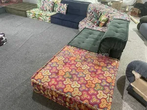 Divano Customizable Floor Sofa Multi Fabrics Sectional Floor Sofa Set Furniture Canape Roche Bobois Divano Mah Jong Sofa