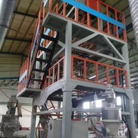Machine de moulage par extrusion-soufflage de PVC de feuille thermoplastique utilisée formant la pompe de vis de noyau moteur boîte de vitesse PLC panneau extrudeuse
