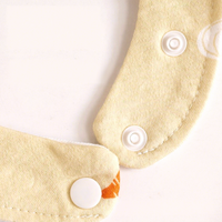 Bavoirs en coton 100 % pour nouveau-nés, forme U, serviette antidérapante, coton pur, imperméable, anti-régurgitation, épaissi, unisexe, 0-3 ans, vente en gros