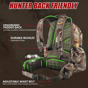 Muestra Gratuita de Mochila Táctica de Camuflaje Impermeable para Senderismo al Aire Libre, Bolsas de Caza para Aventuras al Aire Libre - Product Image 6