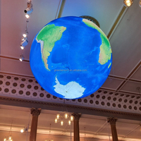 Planètes gonflables à succès en 2024 pour la décoration d'événements ; Ballons gonflables en forme de lune et de planète pour la publicité - Imperméables et personnalisables