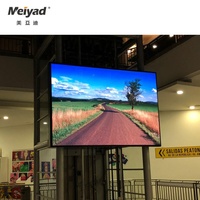 Écran LED P4 256x256mm, panneaux d'affichage LED pour stockage de titres, matrice LED 64x64 points, matrice LED SMD2121 Nation Star, tableau d'affichage LED couleur