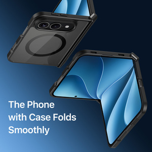 Funda magnética para iPhone Ultra, protección de bisagra magnética, tacto mate, funda para teléfono plegable Apple - Product Image 2