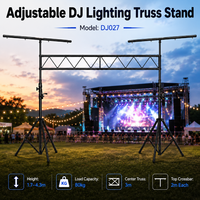 Système de treillis robuste pour éclairage DJ, support trépied métallique de 80 kg pour projecteurs PAR et têtes mobiles de scène
