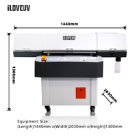 Nouvelle imprimante à plat UV 9060 avec trois têtes d'impression I3200-U1 pour l'impression sur verre/acrylique/plaque métallique, imprimante de fabrication
