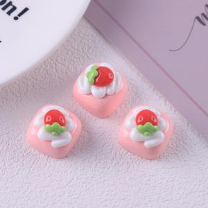 DIY al por mayor a granel lindo pastel crema de mantequilla hecho a mano pan resina encantos para adhesivo teléfono caso pinza de pelo accesorios zapato hebilla - Product Image 6