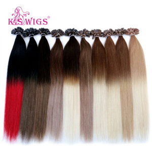 Wholesale Top Quality 100% U-<b>Tip</b> Remy Human Hair <b>Extensions</b> Invisible Remy Cuticle Clip in Hair <b>Extensions</b> For Salon Distributor - Product Image 1