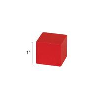 Blocs en bois de construction, Cubes de comptage pour les mathématiques des enfants, blocs de 1 pouce pour l'artisanat préscolaire, manipulation des mathématiques précoces pour l'éducation préscolaire