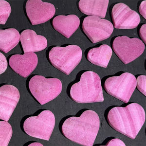 Alta Qualidade Reiki <span class=keywords><strong>Gemstone</strong></span> Healing Stone Preço De Atacado Coração De Cristal De Rubi Coração Para Decoração De Casa - Product Image 3