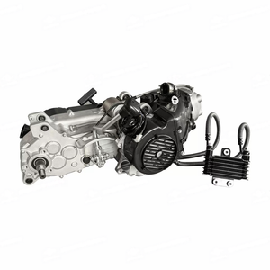 <span class=keywords><strong>ESUM</strong></span> Nouveau Moteur GY6 180cc 161qmk 4 temps à allumage CDI monocylindre avec carter long pour scooter à essence/quad/kart - Product Image 2