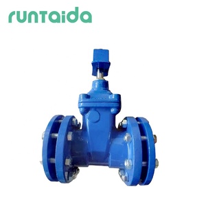 Válvula de Compuerta de Hierro Fundido con Asiento de Goma Resiliente de 8 pulgadas DN50 DN100 160mm PN10 PN16 GV - Product Image 1