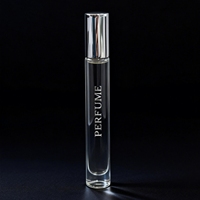 Flacon échantillon portable de 10 ml, mini flacon pulvérisateur de voyage, flacon de parfum rechargeable vide avec pompe et joint d'étanchéité