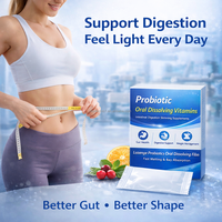 Probiotiques à dissolution orale : Vitamines pour la digestion intestinale, Compléments amincissants, Comprimés et Films probiotiques à dissolution orale