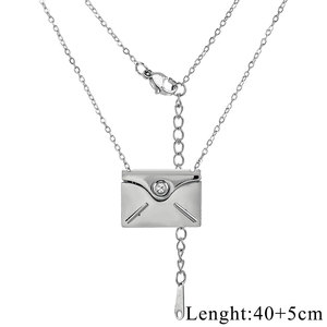 Sobre collar abierto de acero inoxidable <span class=keywords><strong>con</strong></span> <span class=keywords><strong>foto</strong></span> <span class=keywords><strong>dentro</strong></span> medallón <span class=keywords><strong>colgante</strong></span> DIY cristal - Product Image 6