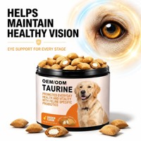 OEM/ODM Friandises à Mâcher Probiotiques à la Taurine et au L-Lysine avec Vitamines pour Chiens – Soutien Quotidien Contre les Puces, pour l'Immunité, les Articulations et la Peau – Formule Santé