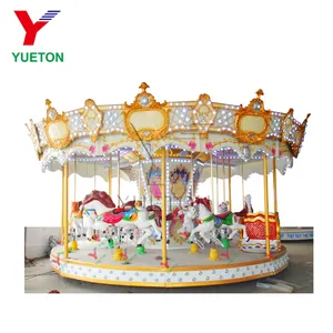 16 Sitze Classic Carousel Rides für den Außenbereich von Zhengzhou Yueton Amusement Equipment Supplier