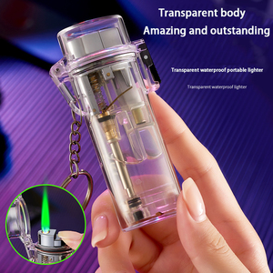 Debang nhẹ hơn trường hợp nhựa không thấm nước ngoài trời đa chức năng trong suốt nhẹ hơn chủ với Keychain - Product Image 4