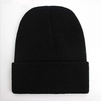 Bonnet Unisexe Solide Automne Hiver Doux et Chaud en Tricot pour Hommes et Femmes, Bonnets de Ski Multicolores