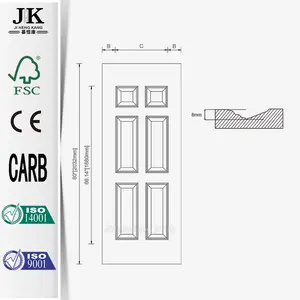 JHK-006 Bianco Porta del Bagno Impermeabile Armadio Da Cucina Bianco Telaio In Alluminio Porta di Vetro