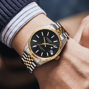 <span class=keywords><strong>CADISEN</strong></span>-reloj mecánico para hombre, automático, de negocios, de acero inoxidable, resistente al agua, masculino - Product Image 5