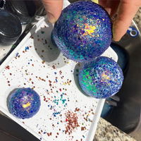 Brillo holográfico grueso y brillo camaleónico de cambio de color a granel fino para vasos/uñas/manualidades