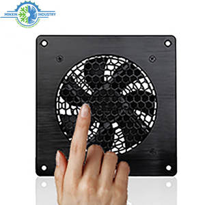 Bộ Quạt Làm Mát Điều Khiển Tốc Độ USB <span class=keywords><strong>AC</strong></span> Infinity 4 "Đôi <span class=keywords><strong>80Mm</strong></span> DC 5V Quạt Hút Tủ Rạp Hát Tại Nhà Kèm Bộ Chuyển Đổi - Product Image 2