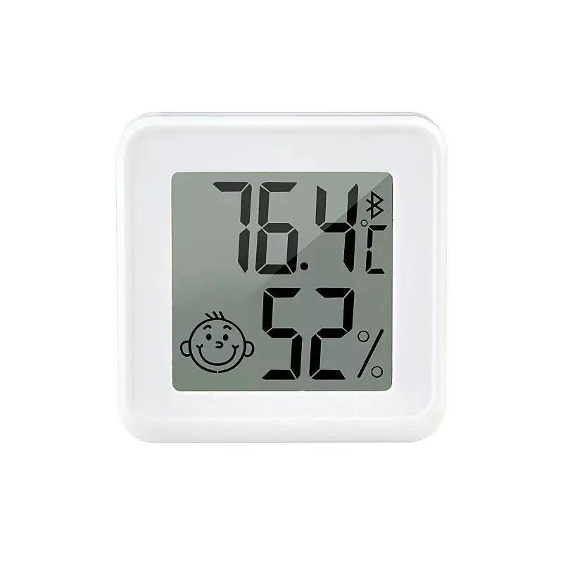 BT-compatible Mini Thermometer LCD Digital Temperature Sensor Humidity Meter Indoor Hygrometer Measure Gauge