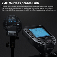 Godox XPROII-L 1/8000S 2.4G Système X sans fil TTL HSS Émetteur de déclenchement d'écran LCD pour appareil photo Leica Godox Flash Speedlite
