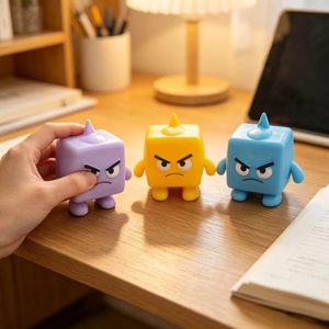 Pelota de masa de espuma suave Monster Square Flour para aliviar el estrés, juguete antiestrés de gran venta para la regulación del estado de ánimo - Product Image 2