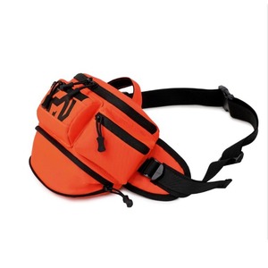 Sac banane de cyclisme extérieur orange avec sangle réglable, respirant, imperméable, sac bandoulière de sport, pour alpinisme, randonnée, tactique - Product Image 1