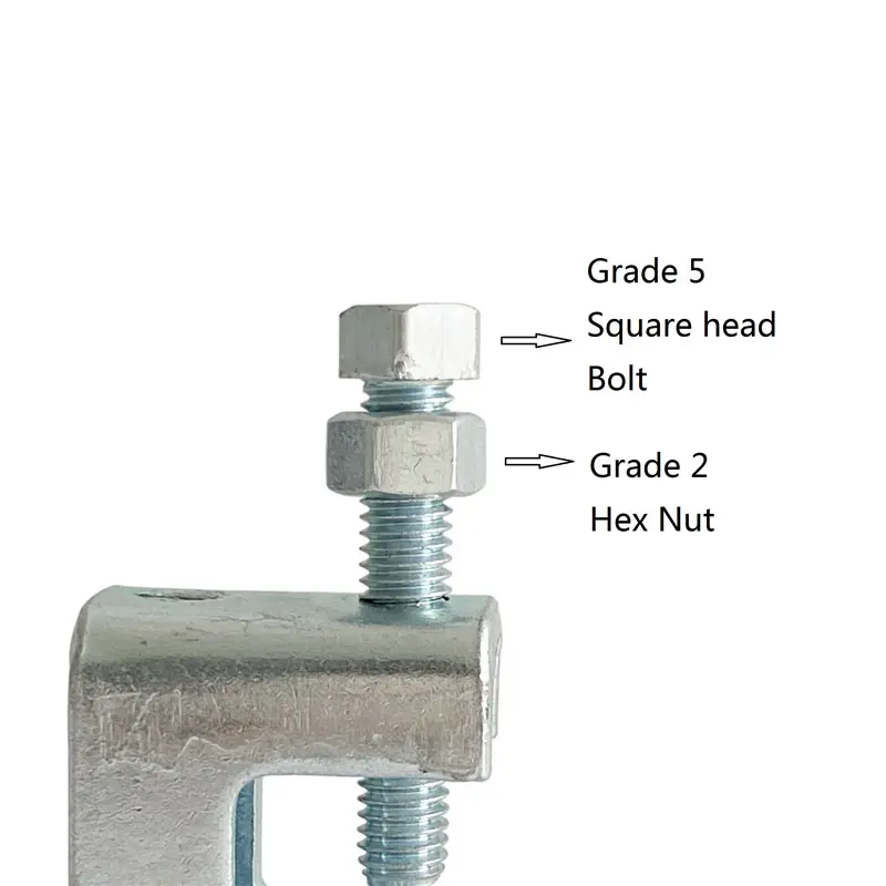 INT11801/38114 Heavy duty Strut C typ strahl clamp