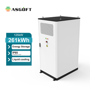Inversor de Alta Calidad de 125kw, Baterías de Gran Capacidad de 261KWH y 52KWH, Sistemas de Almacenamiento de Energía Industriales y Comerciales Tipo Lifepo4 - Product Image 1