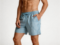 Shorts d'été personnalisés pour hommes, grande taille, taille mi-haute, tissés, unis, respirants, décontractés, de haute qualité, pour la gym