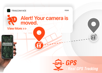 Cámara 4G con Control por Aplicación, Imagen Súper Clara de 24MP, Video de 1080P, Posicionamiento GPS, Visión Nocturna IR sin Brillo, Resistente al Agua IP66