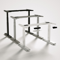 Table de levage électrique réglable en hauteur, 2 pieds, colonne de levage, cadre de bureau à réglage automatique