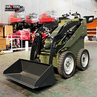 Zuverlässiger Mini-Kompaktlader 320 mit RATO-Motor, Niedriger Kraftstoffverbrauch, 30 Grad Steigfähigkeit, Schnellwechselsystem