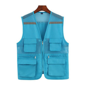 Vente en gros de haute qualité logo personnalisé publicité propager électricien travail étanche gilet réfléchissant de sécurité - Product Image 4