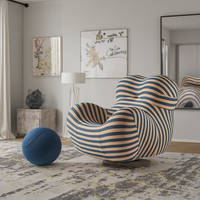 Fauteuil inclinable moderne, siège haut, canapé confortable et moelleux pour salon ou chambre à coucher - Embrassade de mère