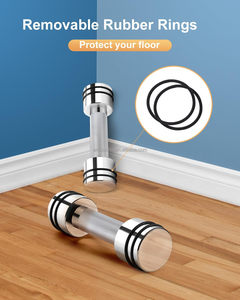 Steel Adjustable Dumbbells <strong>Set</strong> <strong>of</strong> 2/ 3/4/5 kg Hand <strong>Weights</strong> <strong>for</strong> <strong>Women</strong> Men | Non-Slip Foam Handle Free <strong>Weights</strong> <strong>for</strong> Home Gym - Product Image 4