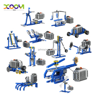 Blocs de robots éducatifs 330 + pcs 12 en 1 Kit de blocs d'ingénierie électrique STEM Science Toy Take Apart Toys