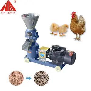 Factory Direct Sale Rabbit Pellet Production Line Poultry Processing Machinery Animal Feed Making Machine