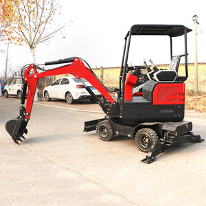 จัดส่งฟรี ราคาถูก รถขุดขนาดเล็ก 4 ล้อ 2 ตัน รถขุดขนาดเล็กแบบใหม่ ระบบไฮดรอลิกแบบตีนตะขาบ ฟังก์ชั่นใหม่ รถขุดขนาดเล็ก - Product Image 5