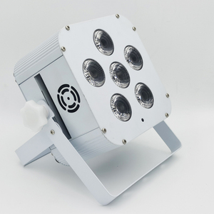 หลอดไฟ LED PAR Light rgbwa แบบไร้สาย6X18W พร้อมแบตเตอรี่ UV สำหรับปาร์ตี้ - Product Image 5