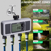Minuterie d'irrigation goutte à goutte automatique intelligente pour le jardin extérieur et l'irrigation agricole