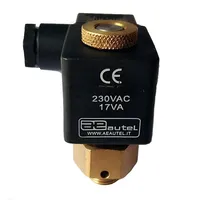 Assemblage de bobine de tête pilote de bobine de valve d'impulsion de solénoïde d'AUTEL 230VAC 17VA 24VDC 17W diamètre intérieur de l'électrovanne 10mm hauteur 30mm