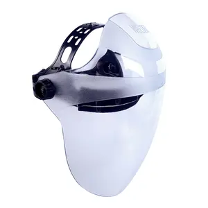 建筑和化学工业用防尘全脸塑料保护/OEM ODM/护目镜专业防尘透明头盔