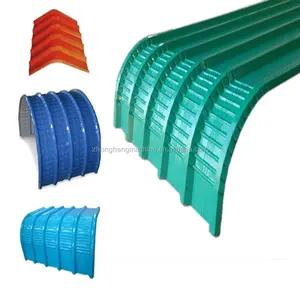 Automatic arch bending curve steel color roof panel crimping roll forming machine 2024